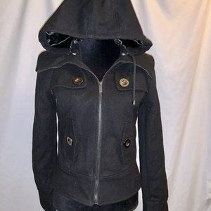 Sugarfly Black Peacoat